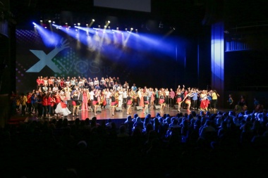 La solidaridad unió a más de 120 artistas sanjuaninos que subieron a escena