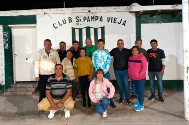 Un nuevo comienzo en el Club Sportivo Pampa Vieja surge con la elección de sus nuevas autoridades