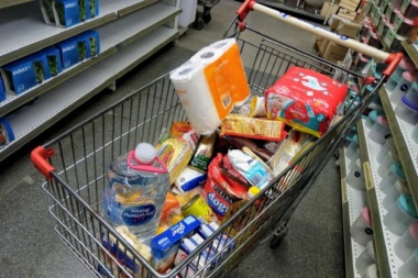 Volvió a caer el consumo en supermercados, mayoristas y centros de compras en febrero de 2024