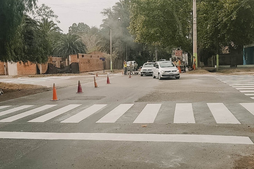 Avanza el plan integral de señalización vial Actualidad Jachallera