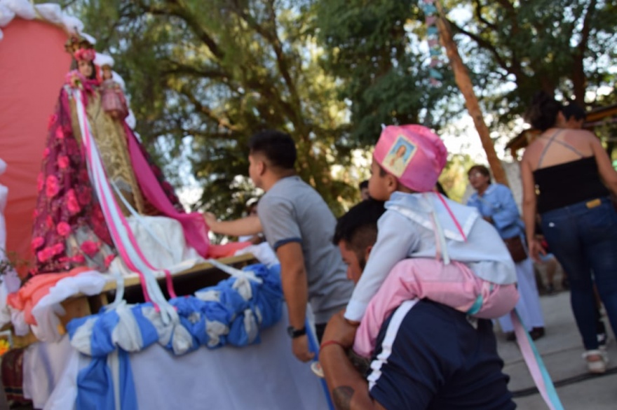 Comenzó la novena en honor a Nuestra Señora de Andacollo en Tamberías