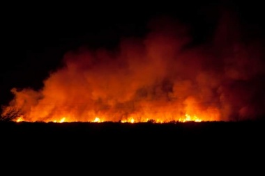 Video: Nuevos incendios en Jáchal, ahora en la localidad de Niquivil