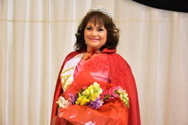 Dorita Páez es la flamante “Reina del Adulto Mayor” que representa a Jáchal