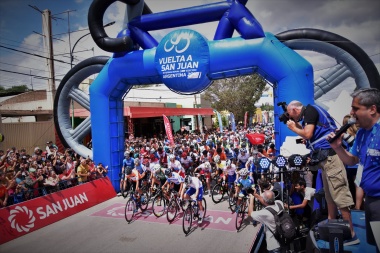 Llegó el día, Jáchal recibe la 2° etapa de la Vuelta Internacional a San Juan