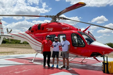 Tuvieron que aeroevacuar a 2 ciclistas de la Vuelta Internacional a San Juan
