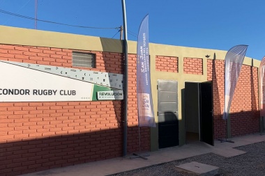 El Cóndor Rugby Club ya tiene nuevos vestuarios y baños para jugadores y público en general