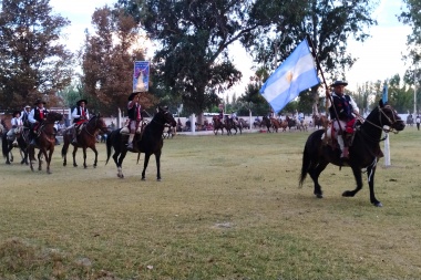 Exitoso festival de destrezas criollas a pesar de la lluvia en el Club Atlético Pampa de Villa Mercedes
