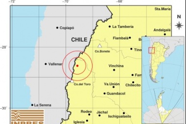 Según el INPRES, un fuerte sismo sacudió el departamento Iglesia y se percibió con intensidad en Jáchal