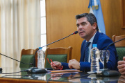 Marcelo Orrego eliminará el adicional que se cobra para el Lote Hogar y enviará el proyecto a la Legislatura
