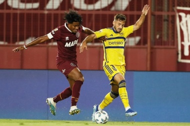 Boca Juniors perdió con Lanús y se aleja de los cuatro primeros puestos de la zona por la Copa de la Liga