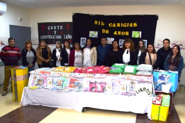 La Escuela de Capacitación Laboral Gregoria Matorras de San Martín realizó donaciones al Hospital San Roque