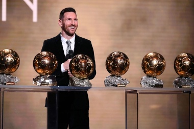El Argentino Leo Messi ganó su séptimo Balón de Oro y sigue haciendo historia