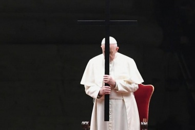 Viernes Santo: El Papa Francisco llamó a que "los adversarios se den la mano"