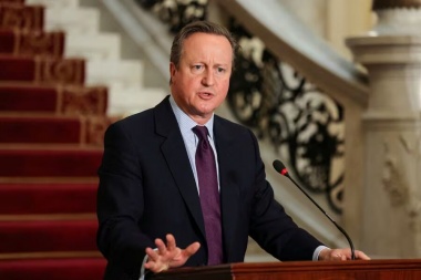 David Cameron prometió proteger las Islas Malvinas y espera que sean británicas “para siempre