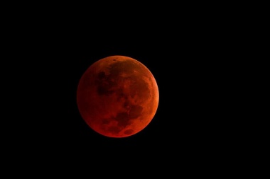 Cómo será el eclipse total de Luna este domingo y donde verlo en Jáchal
