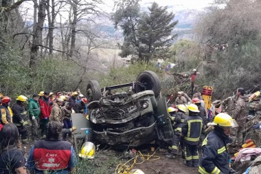 Se inició una investigación para determinar la causa del accidente del camión del Ejército en Neuquén