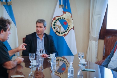 El gobernador Sergio Uñac recibió al presidente de Wines of Argentina