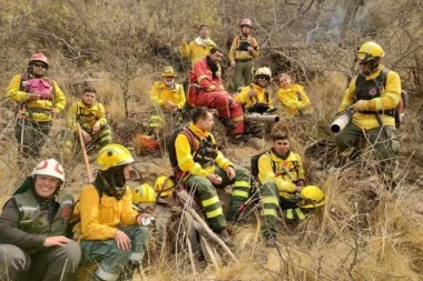 Confirmaron que fueron contenidos los incendios en las sierras de Valle Fértil
