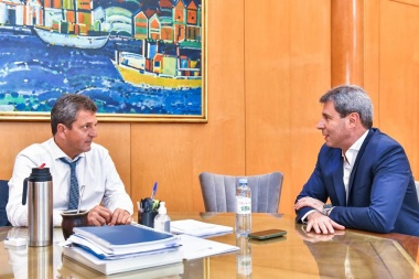Uñac se reunió con el ministro Massa, con el foco en las economías regionales