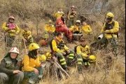 Confirmaron que fueron contenidos los incendios en las sierras de Valle Fértil