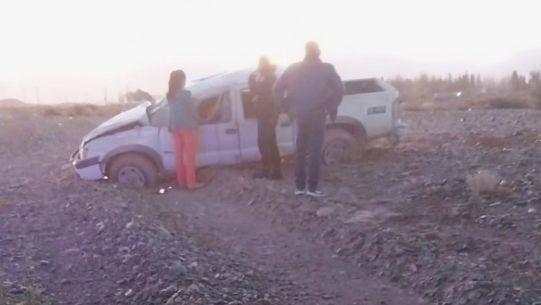Falleció un joven de 16 años al volcar una camioneta que conducía en Iglesia