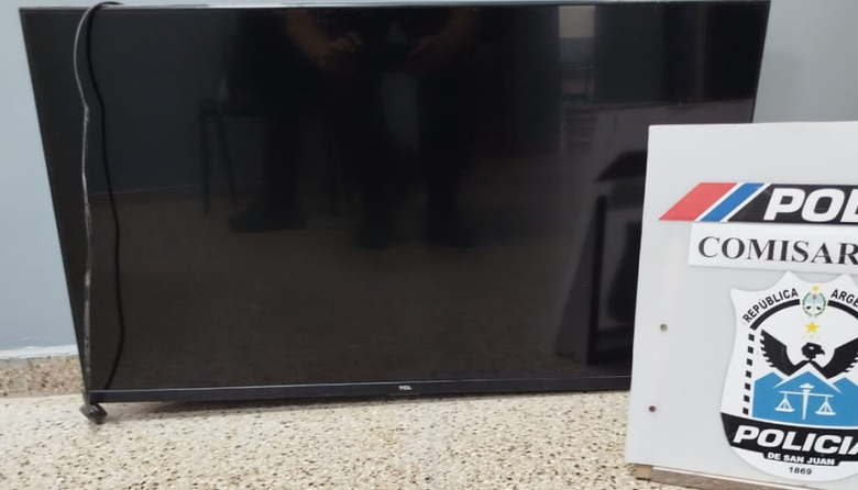 Un vecino devolvió un televisor que había comprado sin saber que era robado y la policía pudo resolver el caso