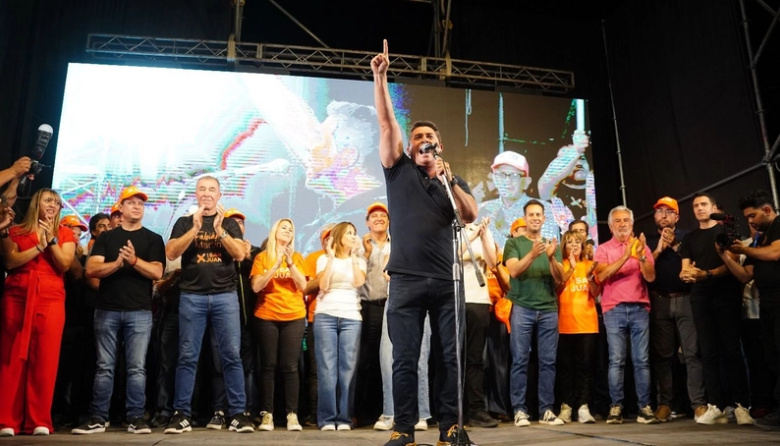 Orrego encabezó un multitudinario cierre de campaña y proyectó el futuro político del oficialismo sanjuanino