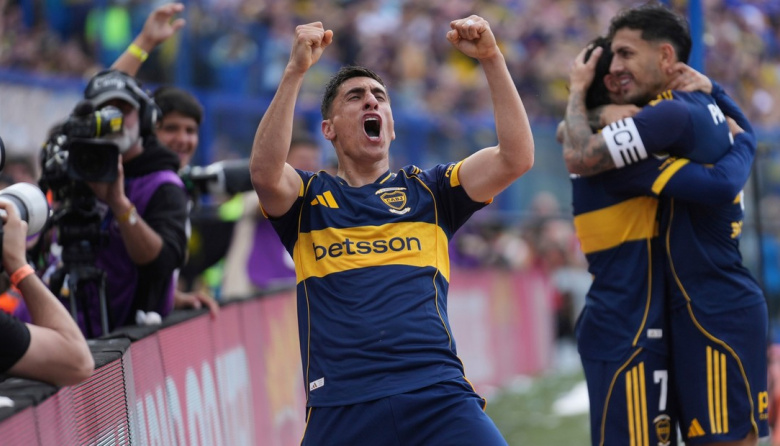 Boca Juniors le ganó a River con contundencia en la Bombonera y se clasificó para la Copa Libertadores 2026