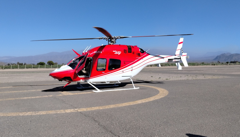 Se realizó la aeroevacuación de urgencia de un paciente de Jáchal con destino al Hospital Dr. Guillermo Rawson