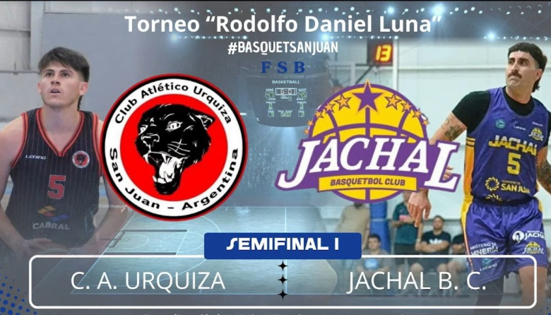 EN VIVO: URQUIZA VS JÁCHAL BÁSQUETBOL CLUB