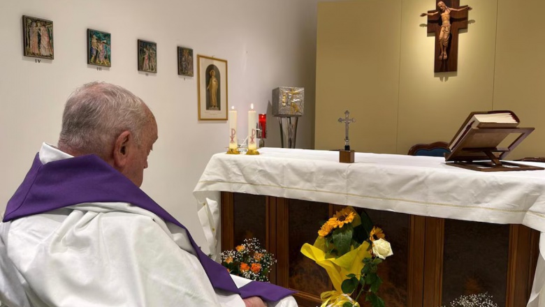 Confirman que el papa Francisco permanece estable y ya requiere menos asistencia de oxígeno