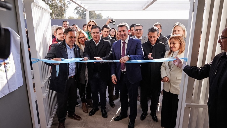 El gobernador Marcelo Orrego inauguró un nuevo Centro de Desarrollo Infantil, esta vez en Angaco