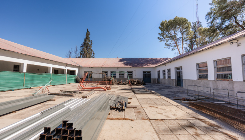 El Gobierno de San Juan acelera obras en tres escuelas de Jáchal con ampliaciones, refacciones y modernización