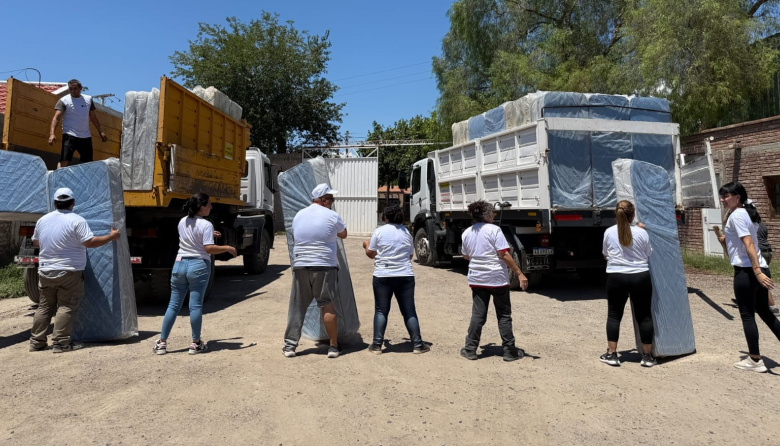 Tras el fuerte temporal, el Ministerio de Familia asistió a más de 140 familias de Ullum, Pocito y departamento Caucete