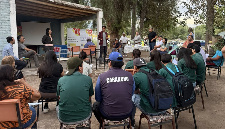 Productores de Jáchal participaron de una importante jornada técnica para optimizar el cultivo del membrillo