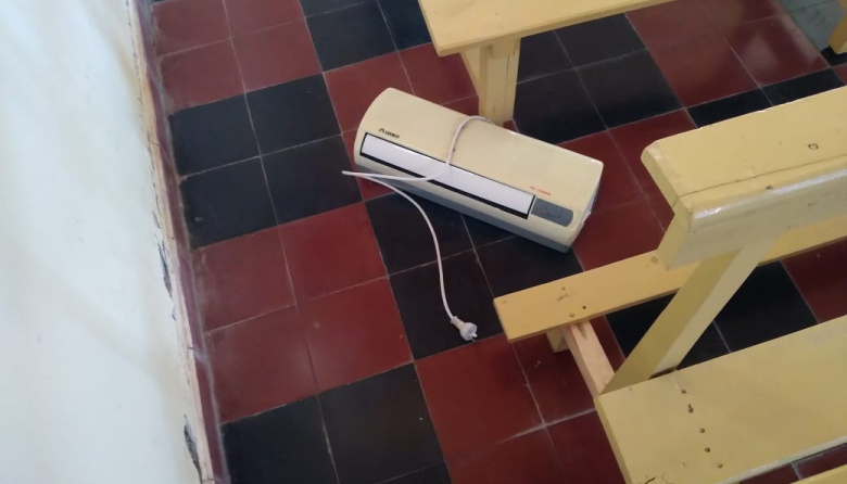 Repudiables episodios de robo y vandalismo en la Capilla de la Virgen del Valle en la localidad de Otra Banda