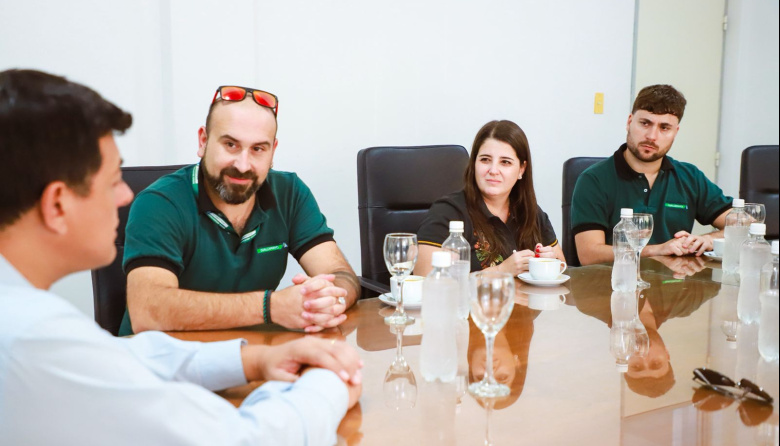 El intendente Matías Espejo se reunió con el nuevo equipo de trabajo de relaciones comunitarias de Minas Argentinas