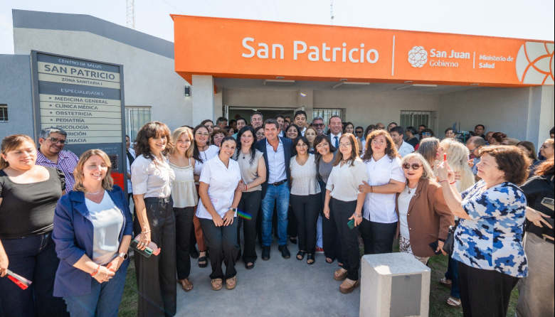 Chimbas: Marcelo Orrego encabezó la inauguración de un Centro de Salud que beneficiará a más de 11.800 vecinos