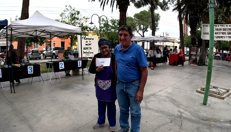 Doña Julia Olave ganó la cuarta edición de la Mejor Humita Jachallera y celebró la cocina tradicional de Semana Santa