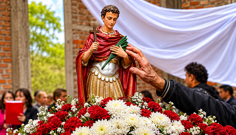 Avanzan las obras del Santuario de San Expedito y lanzaron un bono contribución para reunir fondos y continuar con los trabajos