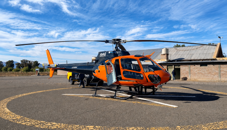 Realizaron un simulacro de aeroevacuación en Jáchal y avanzan los planes para consolidar una base de apoyo aéreo estratégico
