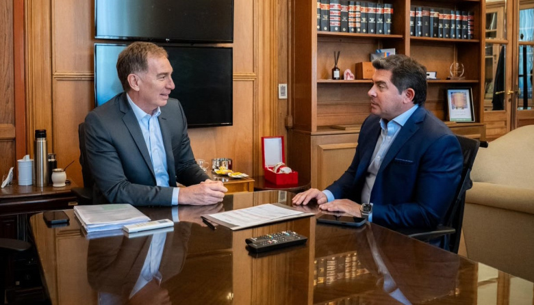 Diego Santilli recibió a Orrego en Casa Rosada y ratificaron una agenda conjunta para impulsar obras, minería y reformas clave
