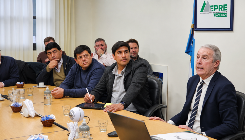 Fuerte respaldo institucional al EPRE para evitar que los usuarios sanjuaninos asuman costos eléctricos por el proyecto Vicuña