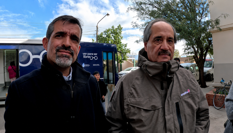 Carlos Orrego confirmó nuevo equipamiento para Obras Sanitarias en Jáchal y avances en el proyecto de saneamiento para Niquivil