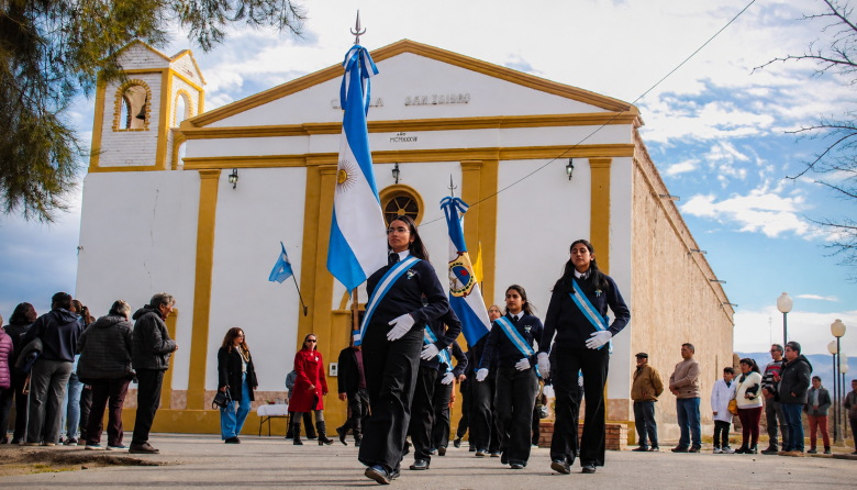 Con emoción y profundo respeto, Jáchal conmemoró el 176° aniversario del paso a la inmortalidad del General San Martín