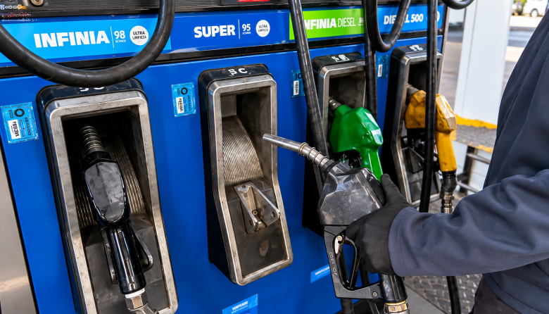 Los combustibles volvieron a aumentar y en Jáchal la Infinia quedó a solo dos pesos de alcanzar los $2.500 por litro