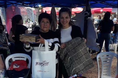 La artesana tejedora Ramona Pérez fue electa como embajadora del Patrimonio Cultural