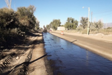 Avanzan los trabajos para la pavimentación en Ruta Provincial Eugenio Flores