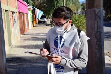 “Observamos que en muchas viviendas de Jáchal ya hicieron el Censo digital”
