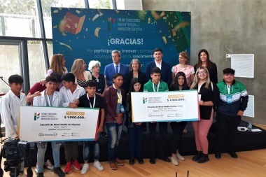 La Fundación Banco San Juan otorgó a 2 escuelas de Jáchal el Premio a la Innovación Educativa